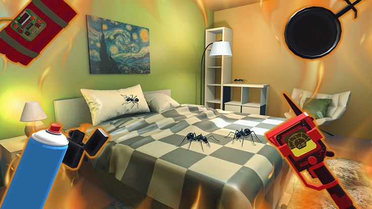 闲置 火灾 蚂蚁 错误 模拟器游戏截图