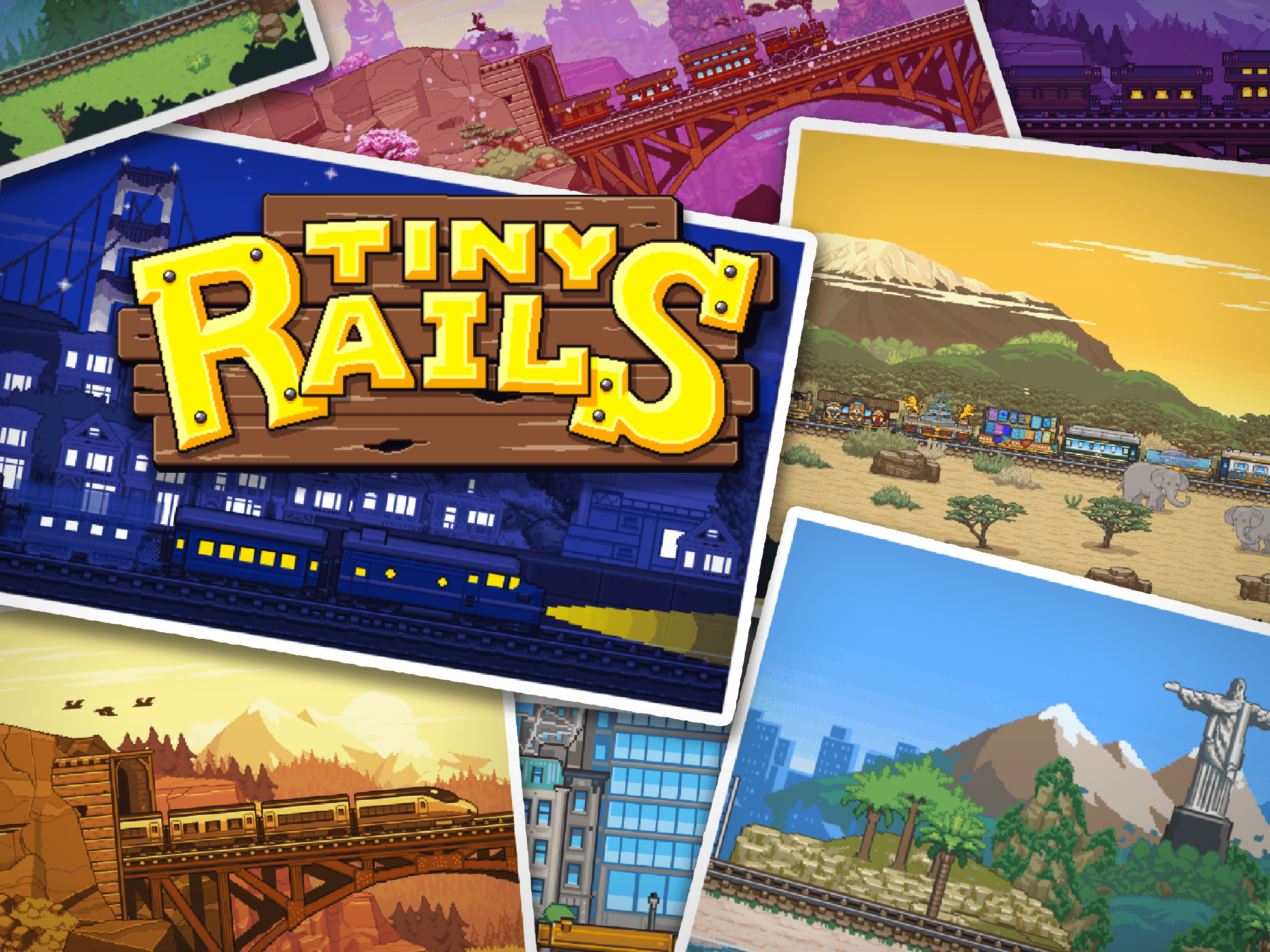 Tiny Rails - 火车大亨游戏截图