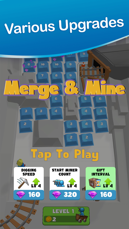 Merge and Mine游戏截图