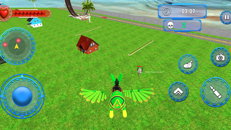 飞兔机器人大战游戏截图