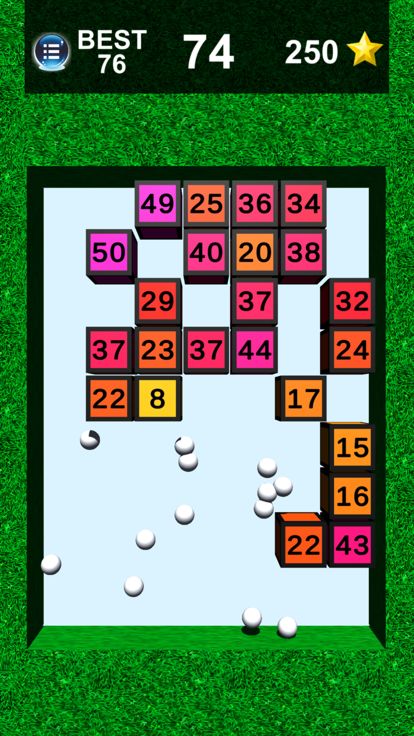 拾わないブロック崩し!!游戏截图