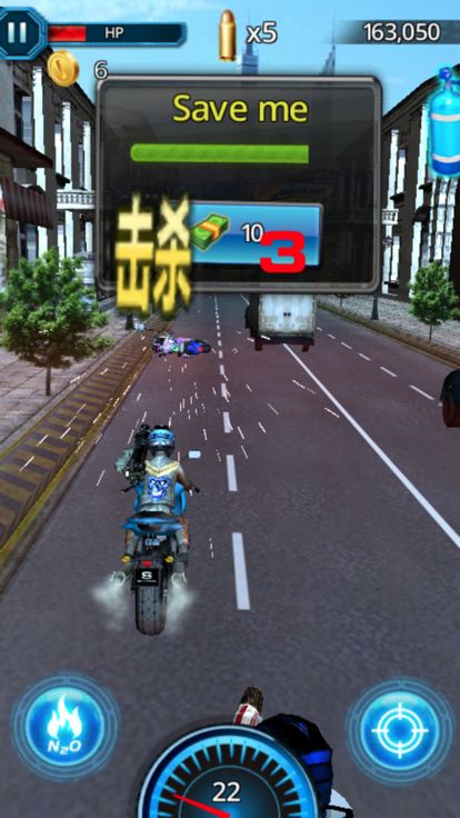 暴力摩托3D:掌上极品赛车#全民天天飞车游戏*托马斯的登山赛车游戏截图