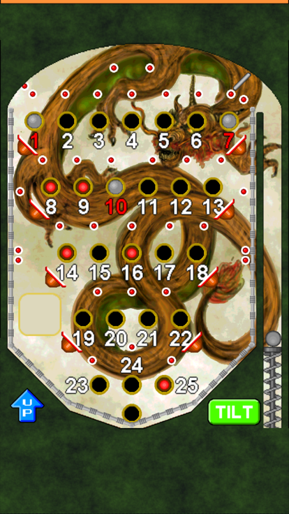 Bingo Pinball Dragon 宾果弹球龙游戏截图
