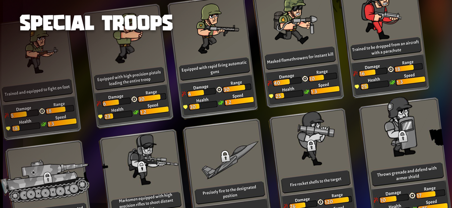 War Strategy Game: RTS WW2游戏截图