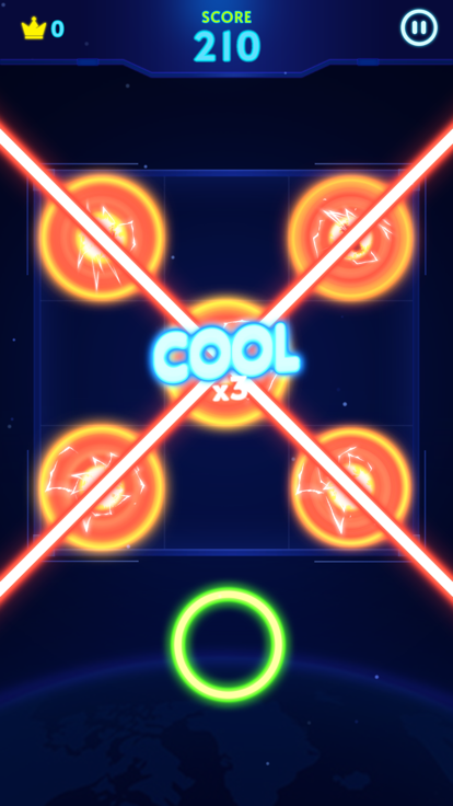 Glow Color Rings游戏截图