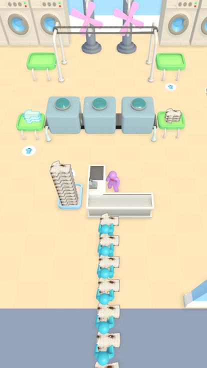 Laundry Idle Arcade游戏截图