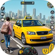 Taxi Driving Sim Game 3D