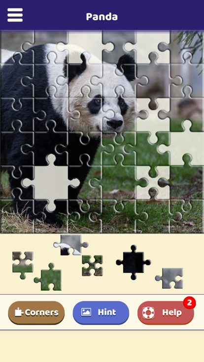 Panda Love Puzzle游戏截图