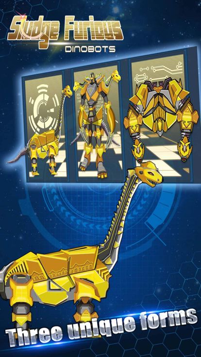 蛇颈龙狂怒:模拟机械恐龙三模型组装益智游戏游戏截图