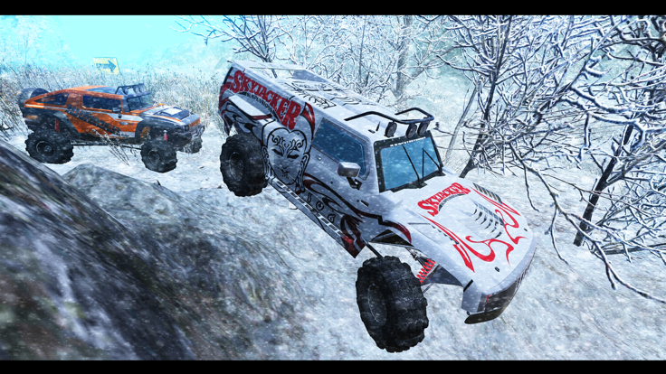 Mud SUV Snow Adventures游戏截图