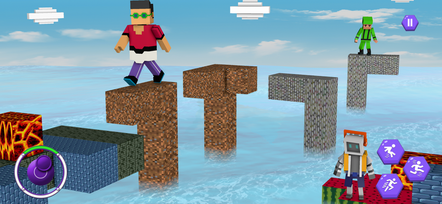 Only Jump : Craft Way Going Up游戏截图