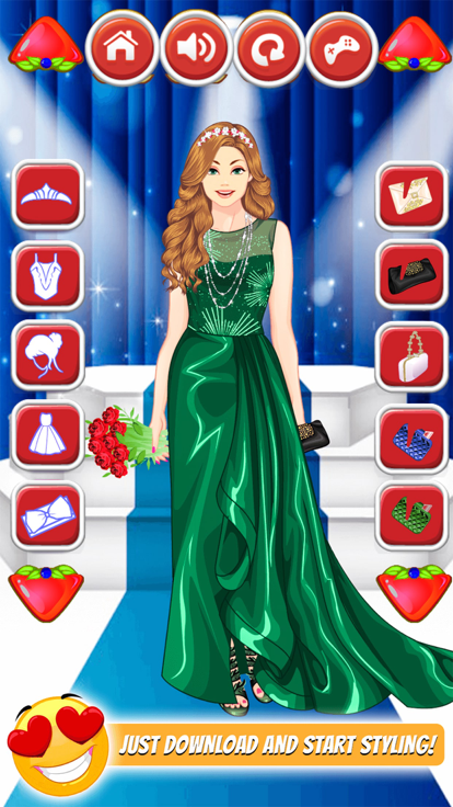 Girls DressUp & MakeOver Game游戏截图