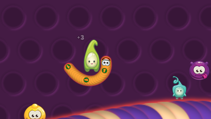 WormsZone.io - Hungry Snake游戏截图