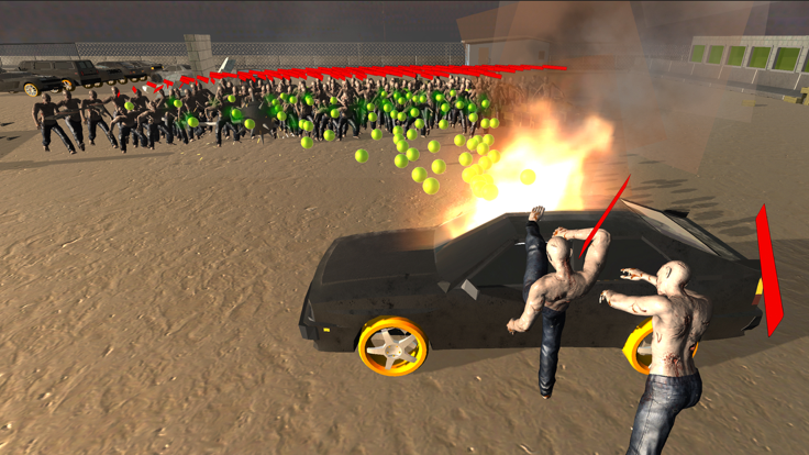 Zombie Car Games游戏截图