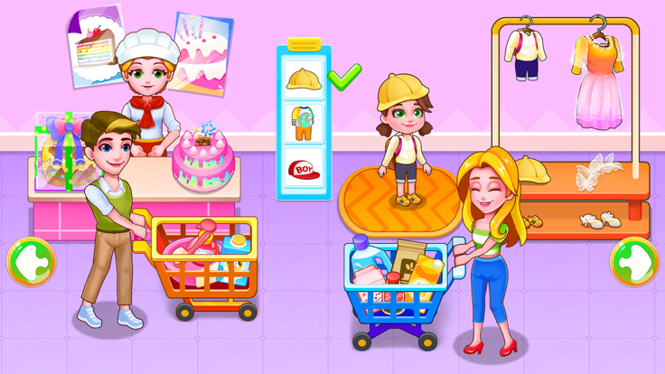 宝宝购物超市-花式逛商城快乐一整天游戏截图