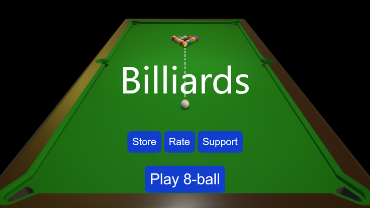 3D Billiards 8-ball游戏截图