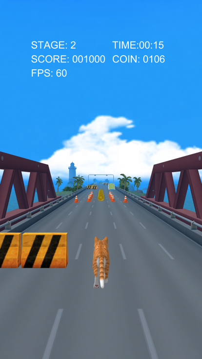 CatRunner2022 (NyankoRun)游戏截图