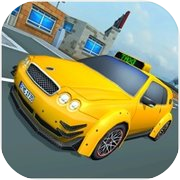 Blocky Taxi Drive Simulator 3D