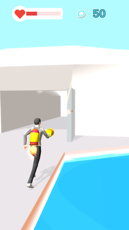 Rocket Man Run 2游戏截图