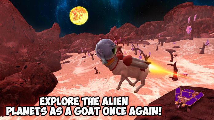 Crazy Space Goat Simulator 3D - 2 Full游戏截图