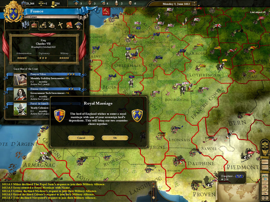 Europa Universalis III Complete游戏截图