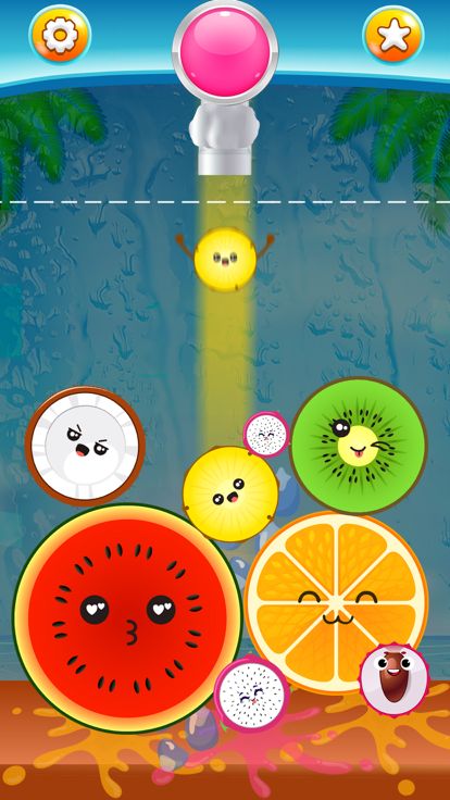 Make Big Watermelon Merge Game游戏截图