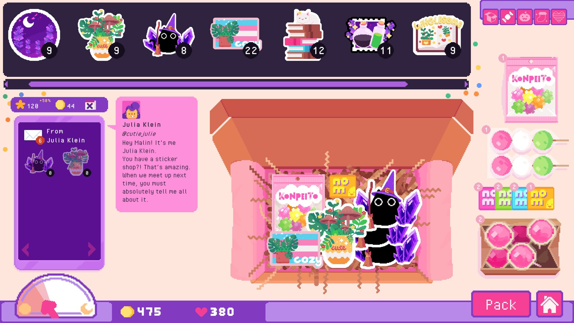 小小贴纸铺游戏截图