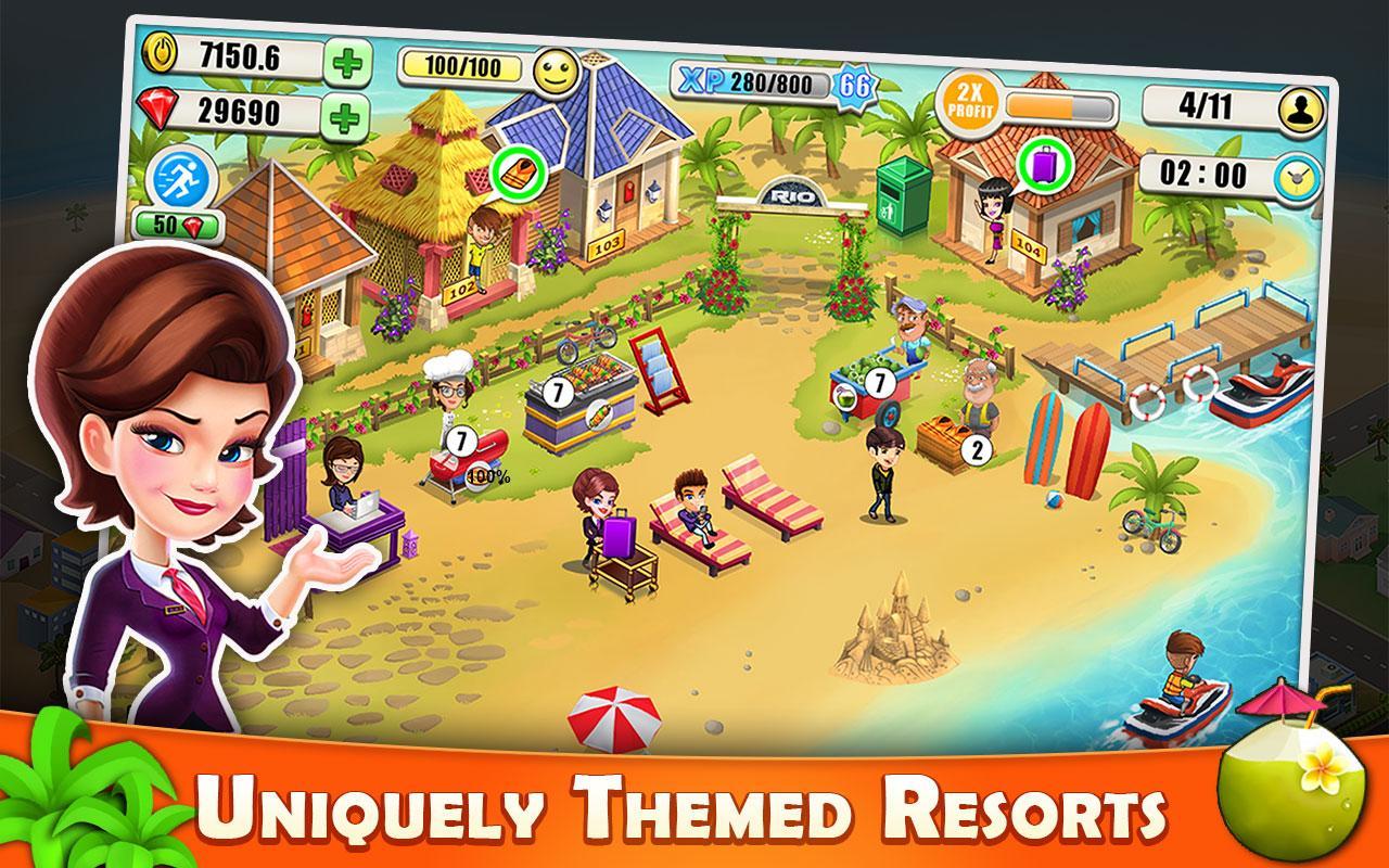 Screenshot of Resort Tycoon : Hotel Simulation