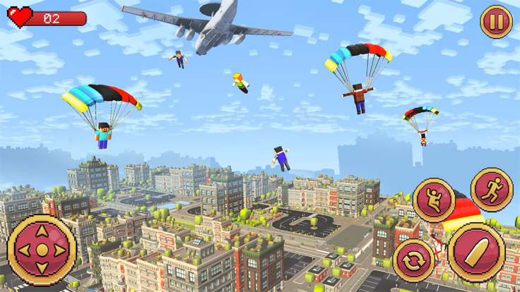 Pixel Craft Battle FPS Shooter游戏截图