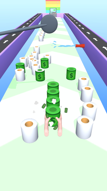 Toilet Roll Stack游戏截图