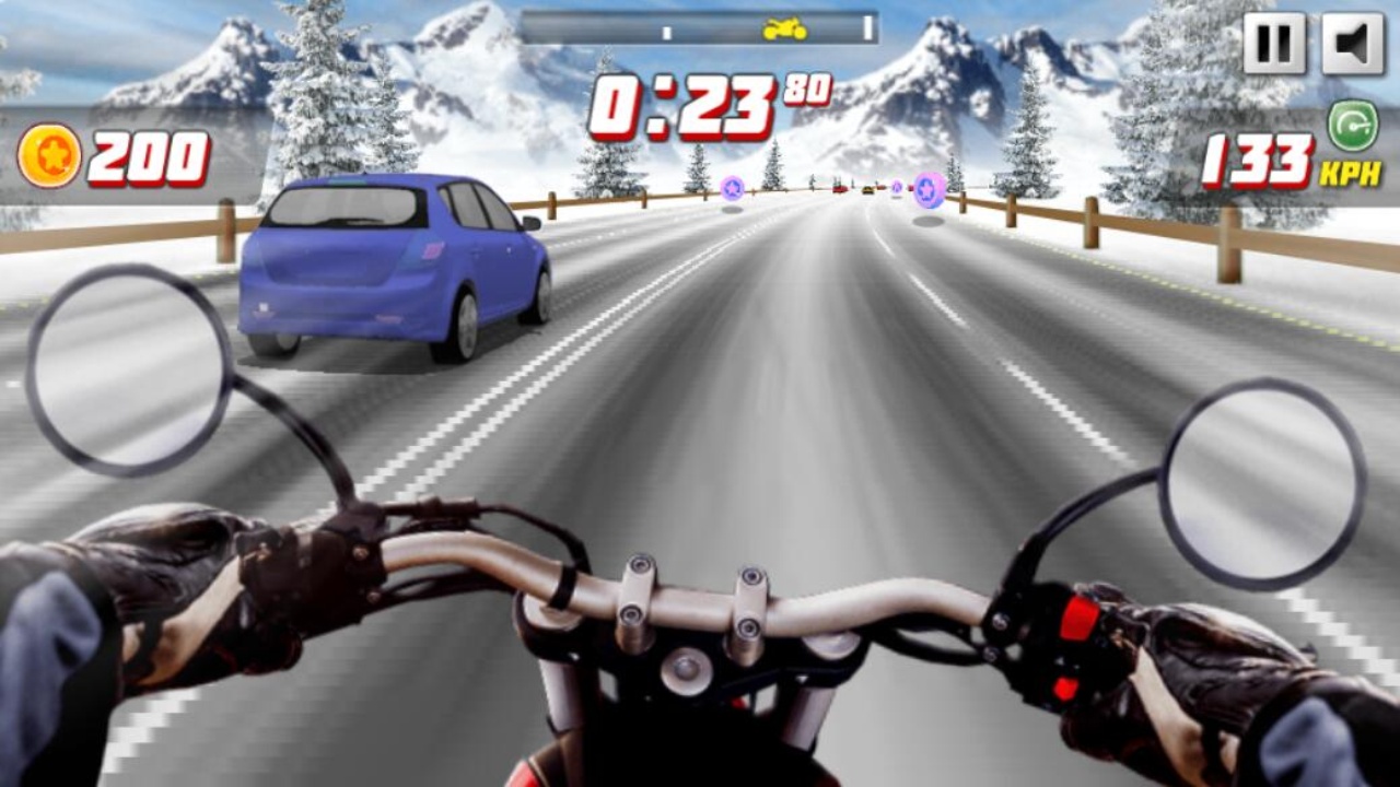 摩托车模拟器游戏截图