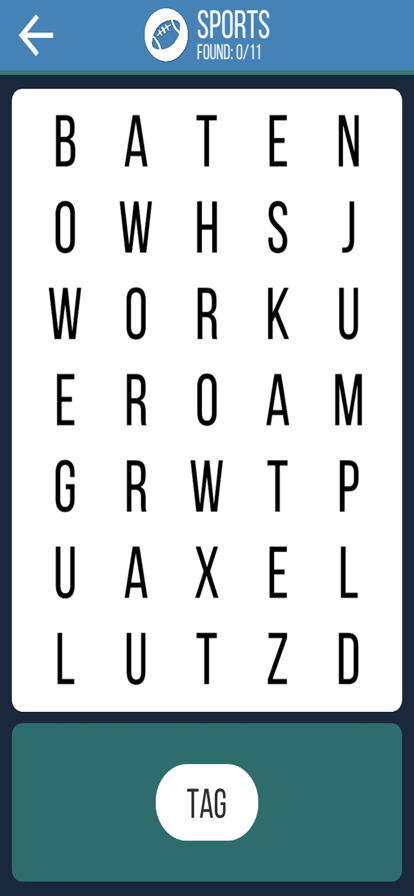 Word Search Brain Puzzle游戏截图