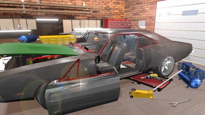 修理我的车: 修复经典肌肉车游戏截图