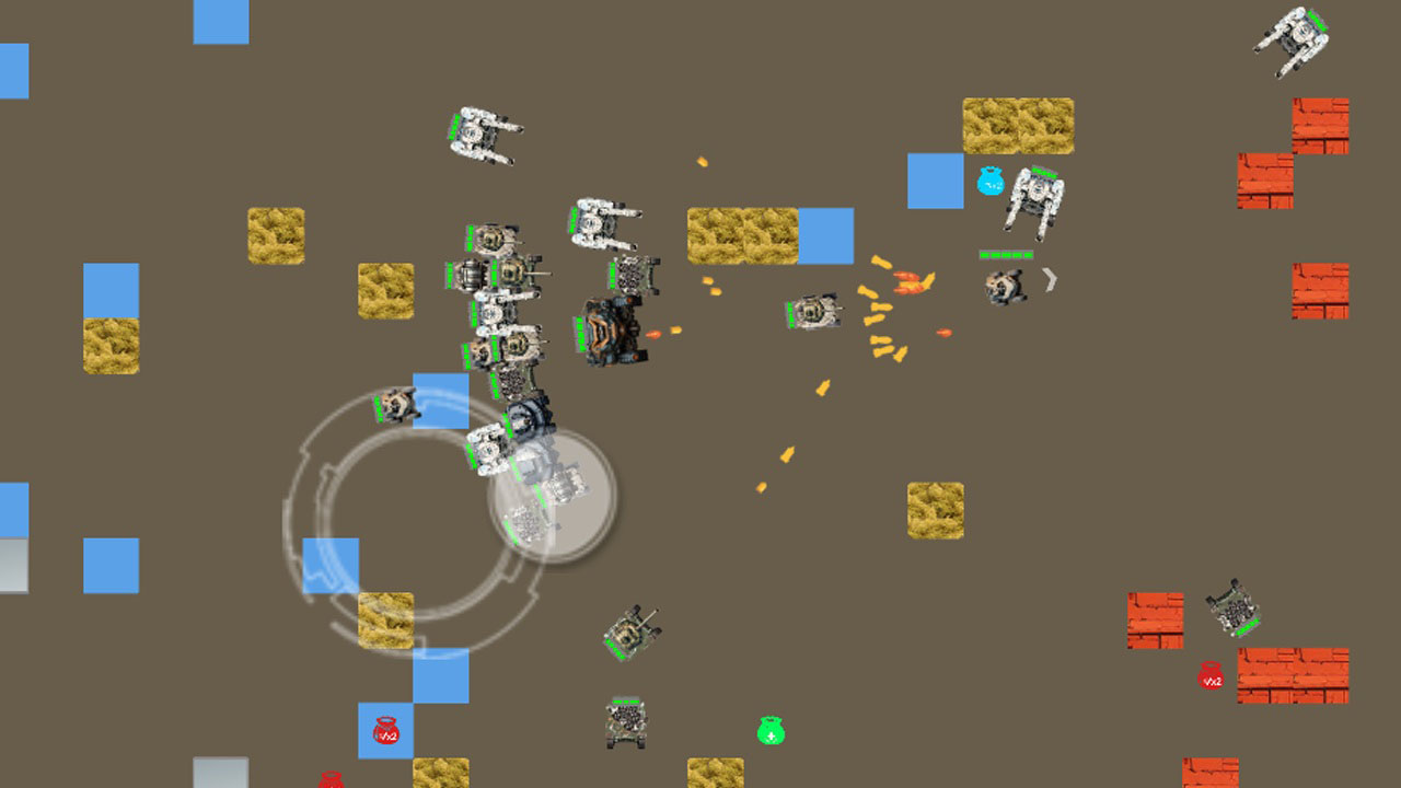 坦克战车大战游戏截图