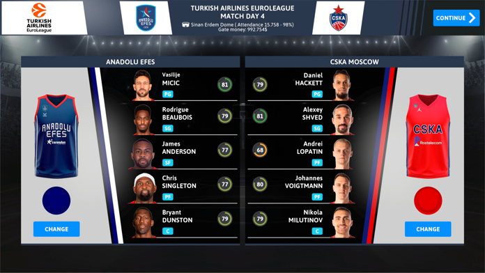 iBasketball Manager 22游戏截图