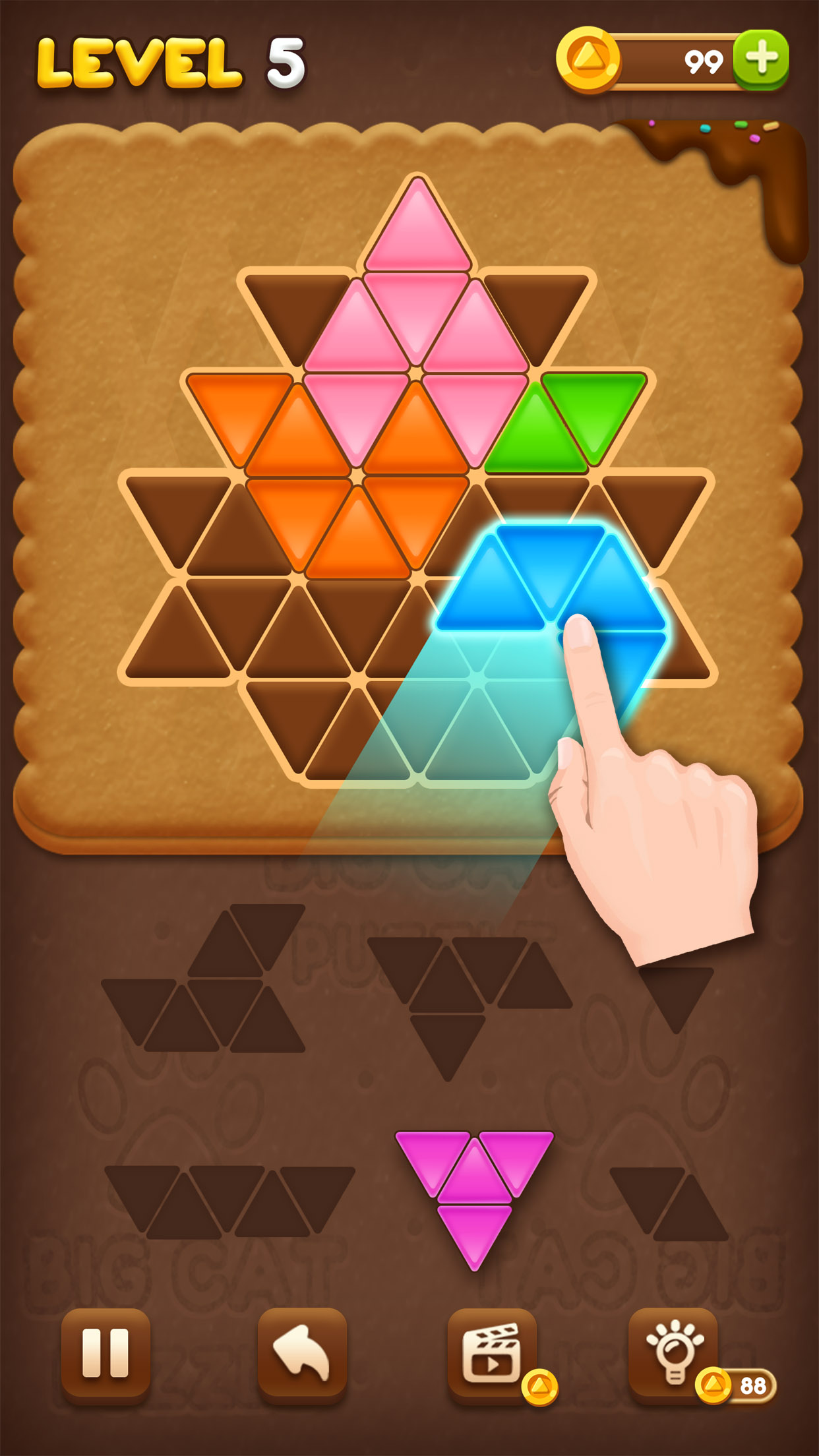 Block Puzzle: Cookie（测试版）游戏截图