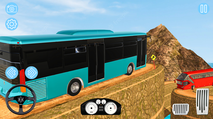 欧元巴士模拟器死亡之路游戏截图