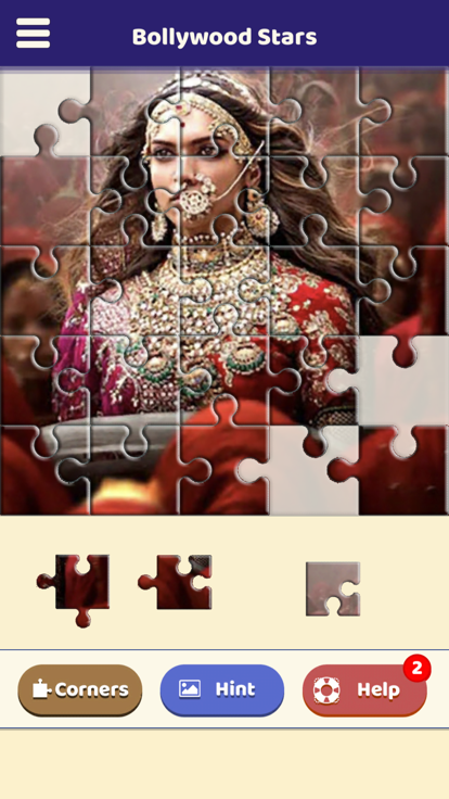 Bollywood Stars Jigsaw Puzzle游戏截图
