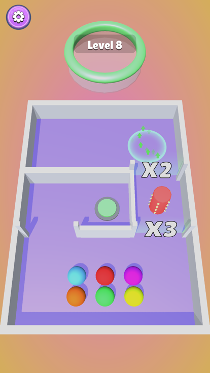 Balls to Bucket游戏截图