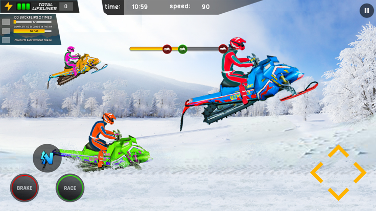 Snow Bike Racing Simulator游戏截图