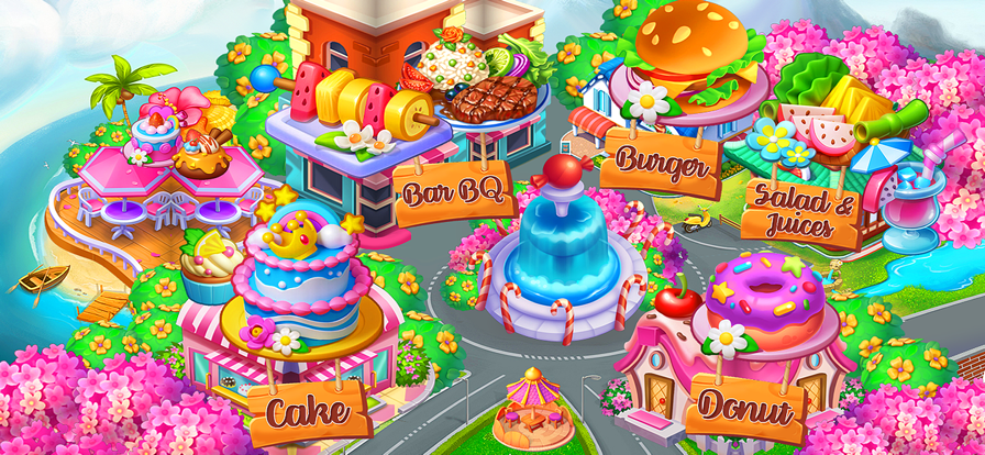 Wedding Reception Food Cooking游戏截图