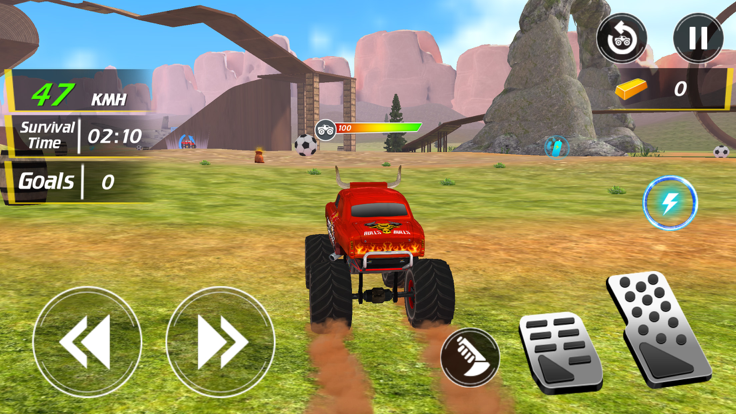 Monster Truck Stunt Games游戏截图