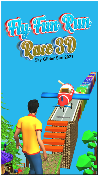 丛林飞赛3D天空滑翔机游戏截图
