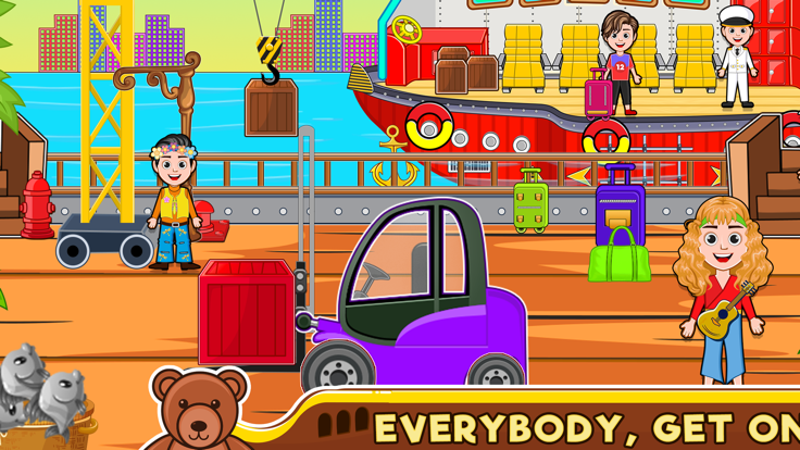 假装岛船冒险游戏截图