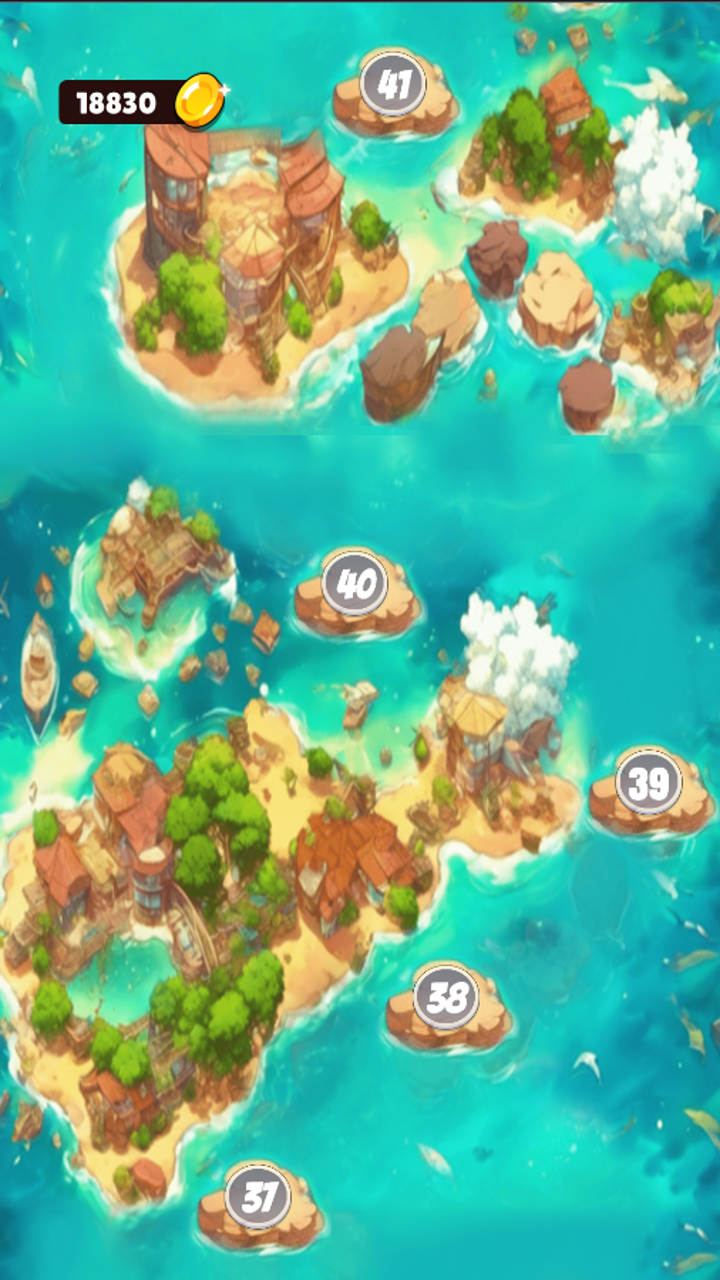 颜色消除游戏截图