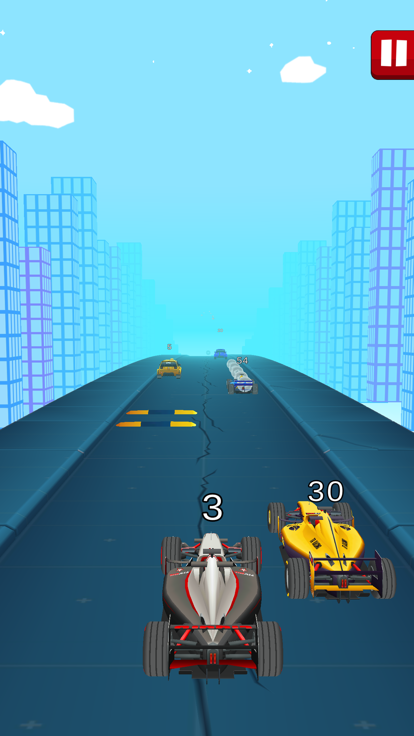 升级汽车 - 加速比赛游戏截图