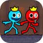 Red and Blue Stickman 2icon