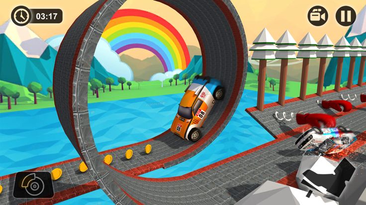 跑车特技驾驶游戏截图