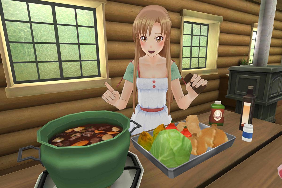 Screenshot of Sword Art Online VR Lovely Honey Days
