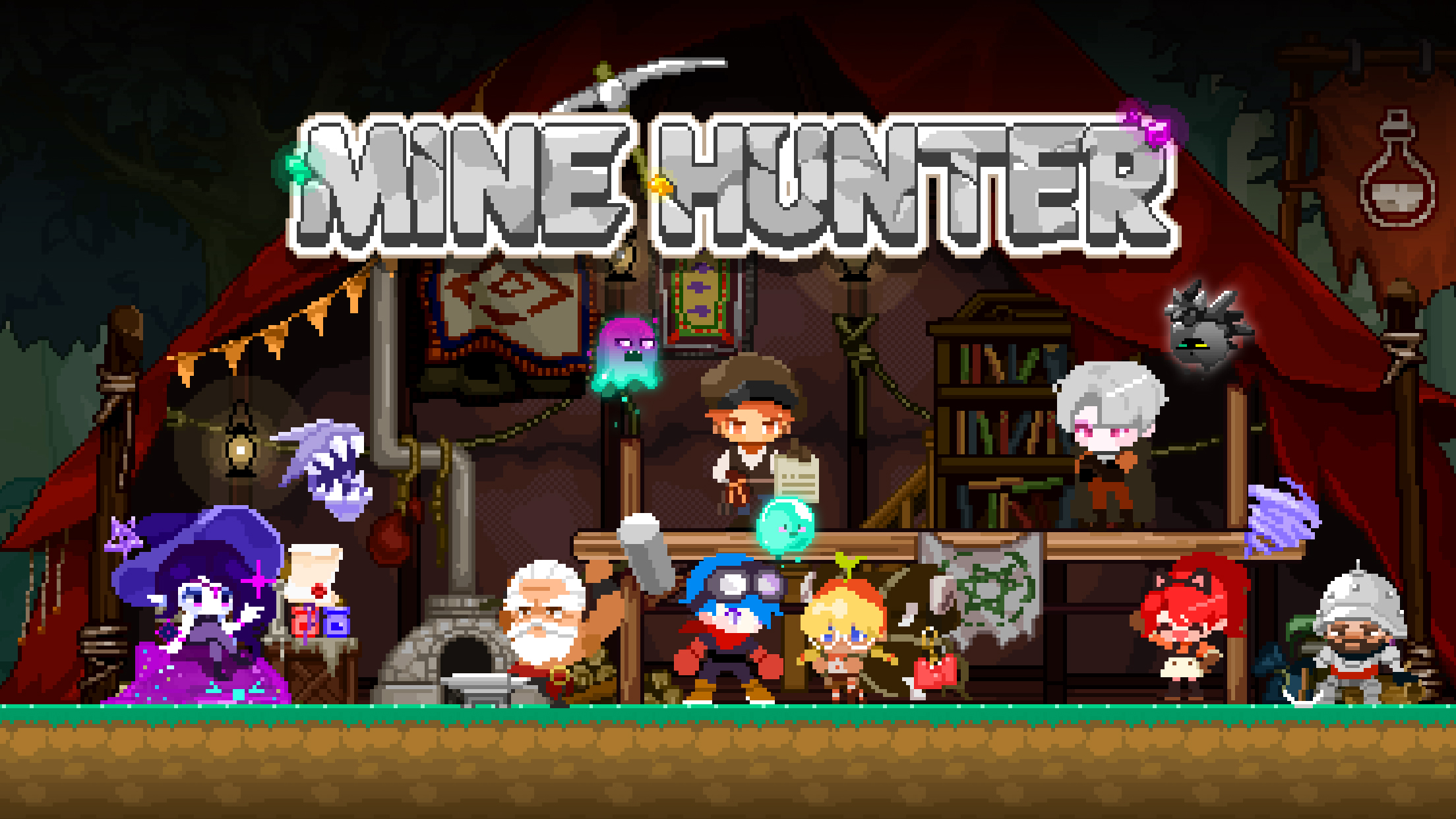 Mine Hunter: Pixel Rogue RPG游戏截图